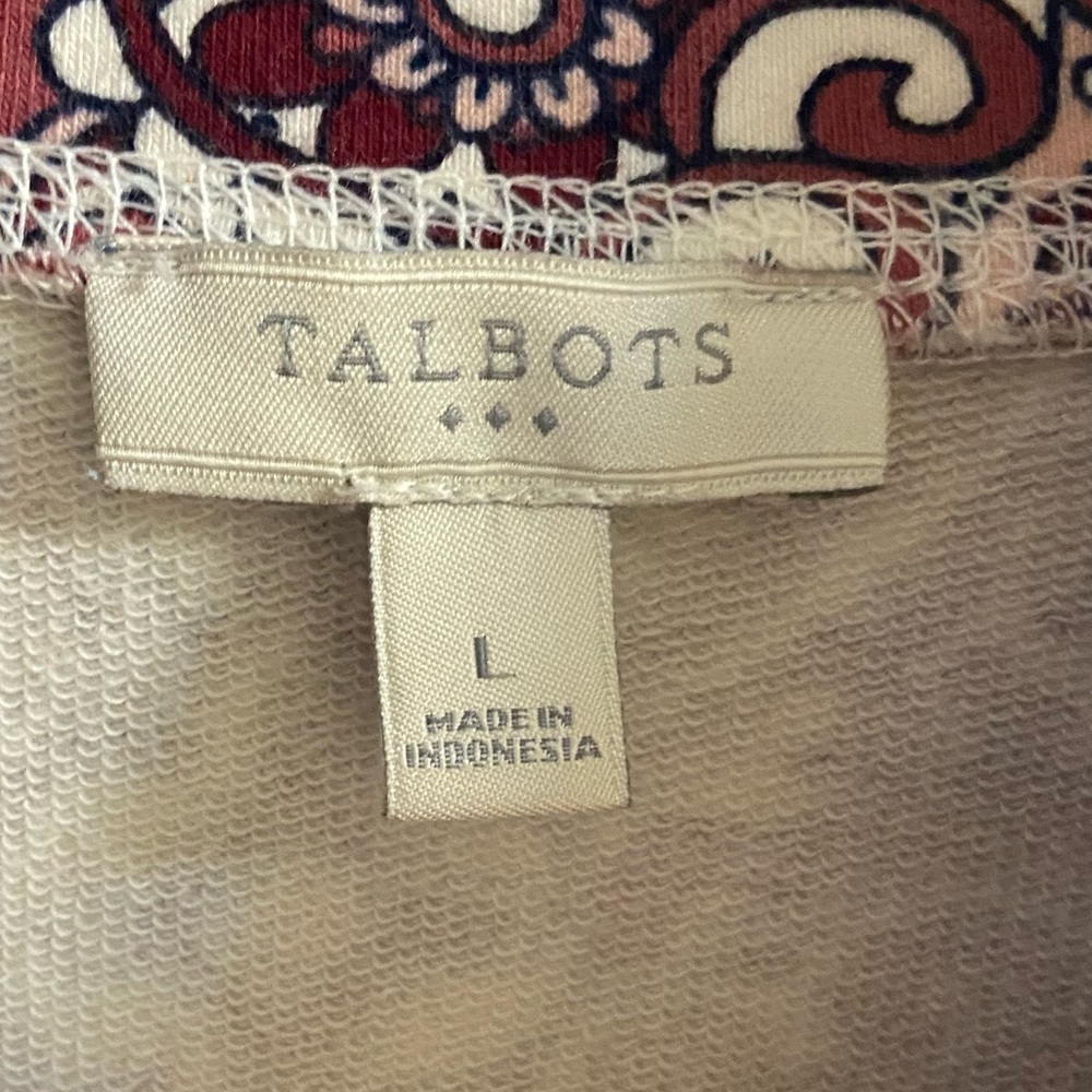 Talbots Multicolored Zip Up Jacket Lightweight La… - image 8